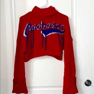 Missguided Calabasas tassel knitted jumper